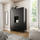 Armoire BEST MOBILIER Felicia noir 135x200cm