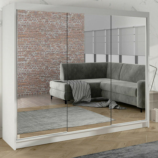 Armoire MOBILIER 1 Closico Durion III (Blanc)