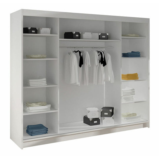 Armoire MOBILIER 1 Closico Durion III (Blanc)