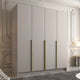 Armoire MOBILIER 1 Closico Navor I (Cachemire + Doré)
