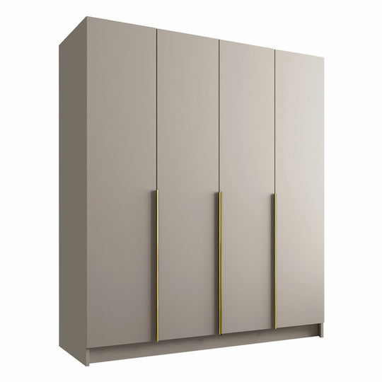 Armoire MOBILIER 1 Closico Navor I (Cachemire + Doré)