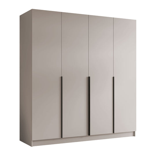 Armoire MOBILIER 1 Closico Navor I (Cachemire + Noir)