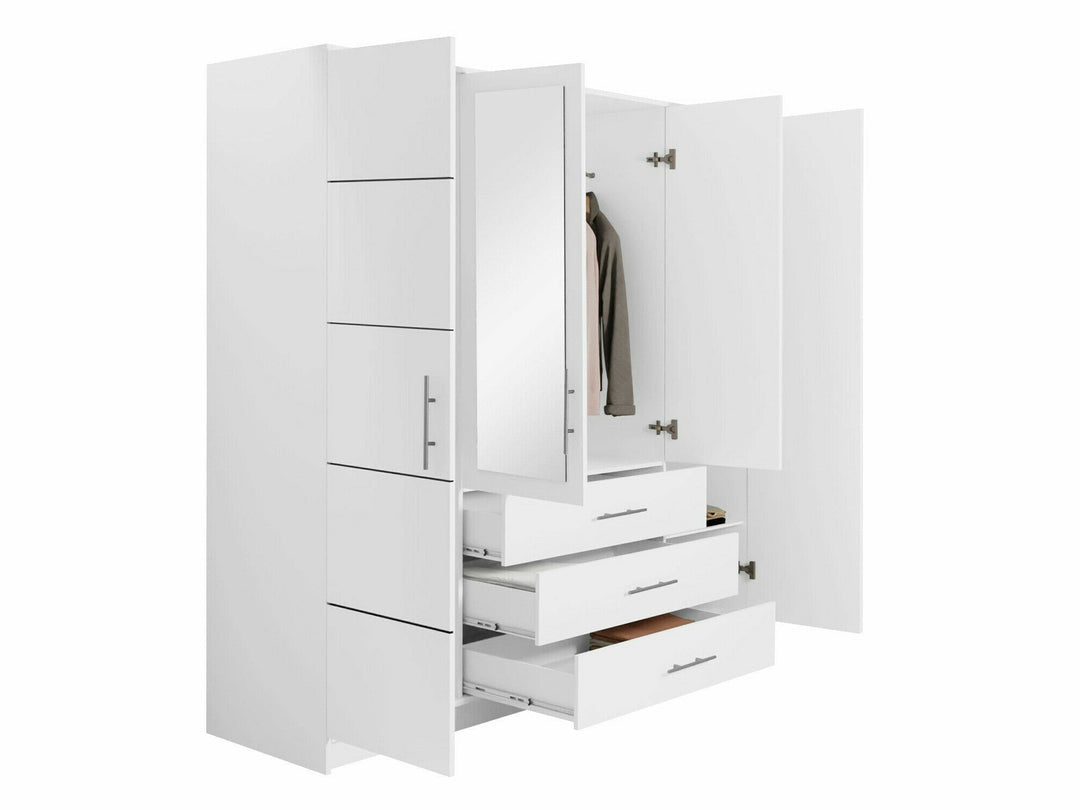 Armoire MOBILIER 1 Dortivu 154 (Blanc)