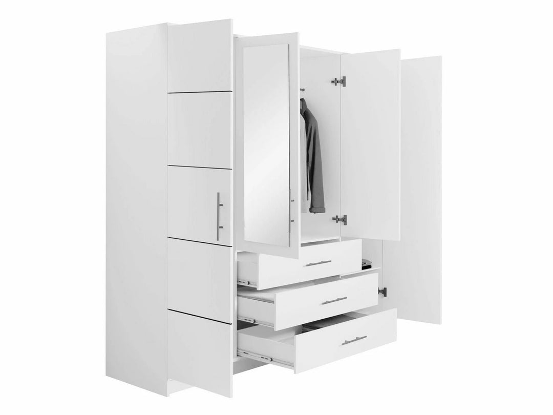 Armoire MOBILIER 1 Dortivu (Blanc)