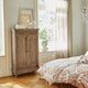Armoire Loberon BORTONI marron avec pieds — photo produit