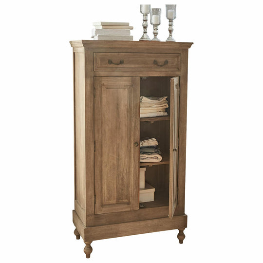 Armoire Loberon BORTONI marron avec pieds — photo produit