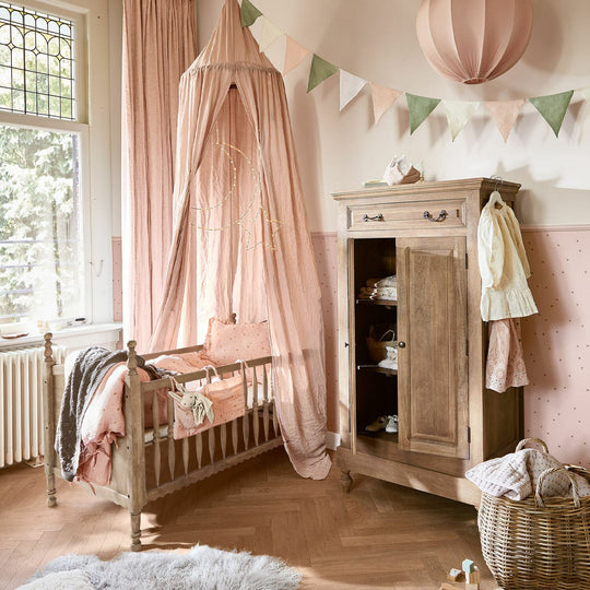 Armoire Loberon BORTONI marron avec pieds — photo produit