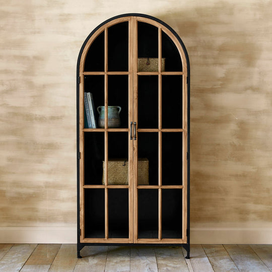 Armoire LOBERON Mardilly en fer et pin — photo produit