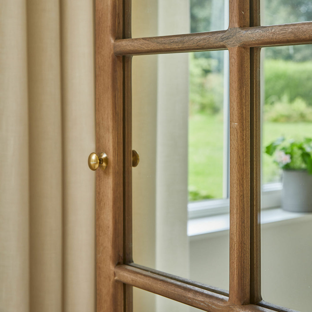 Armoire miroir LOBERON Cayey en bois effet vieilli — photo produit