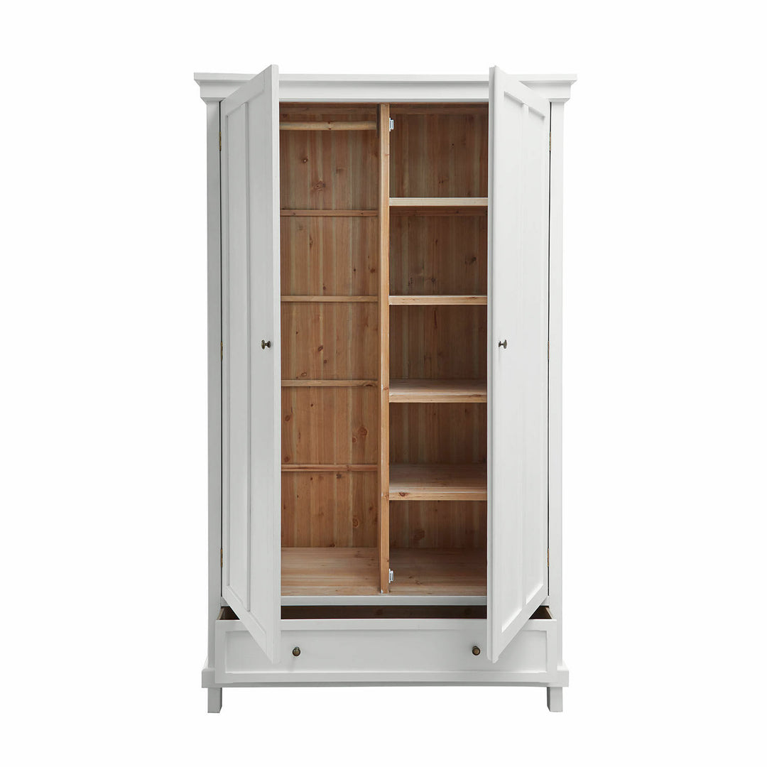 Armoire LOBERON Sirevol blanc vieilli jamais utilisé — photo produit