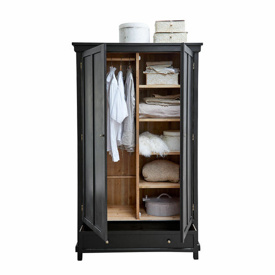 Armoire LOBERON Sirevol noir vieilli jamais utilisé — photo produit