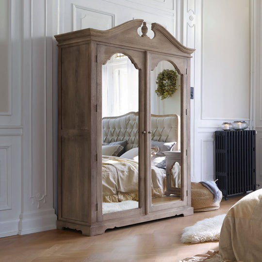 Armoire LOBERON Somerset manguier miroir jamais utilisé — photo produit