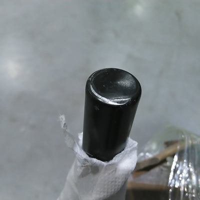 Lot de 2 chaises de bar DRAWER Soren en tissu bouclette écru et métal H65cm