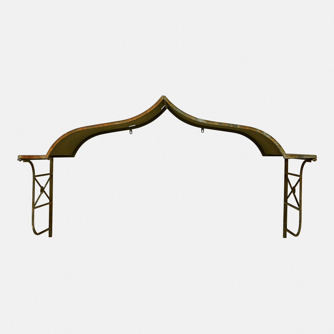 Auvent de porte LOBERON Casivano fer — photo produit