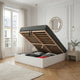 Lit coffre MADRID 160x200 blanc