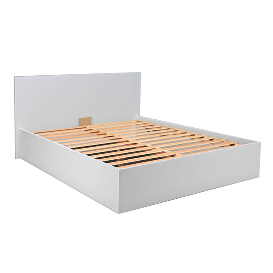 Lit coffre MADRID 160x200 blanc