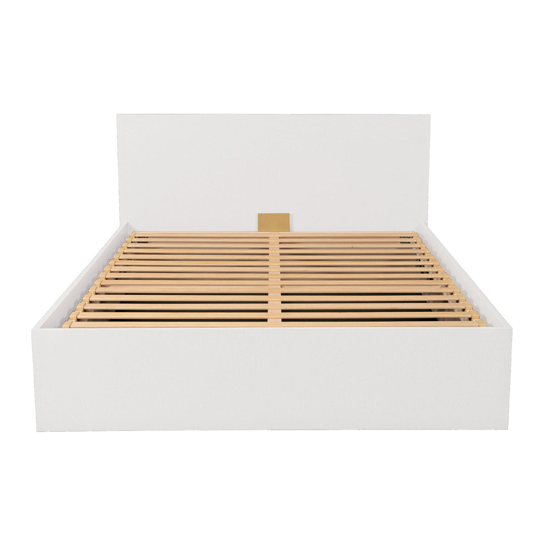 Lit coffre MADRID 160x200 blanc