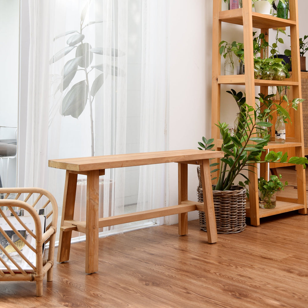 Banc PALU en teck massif Nordlys