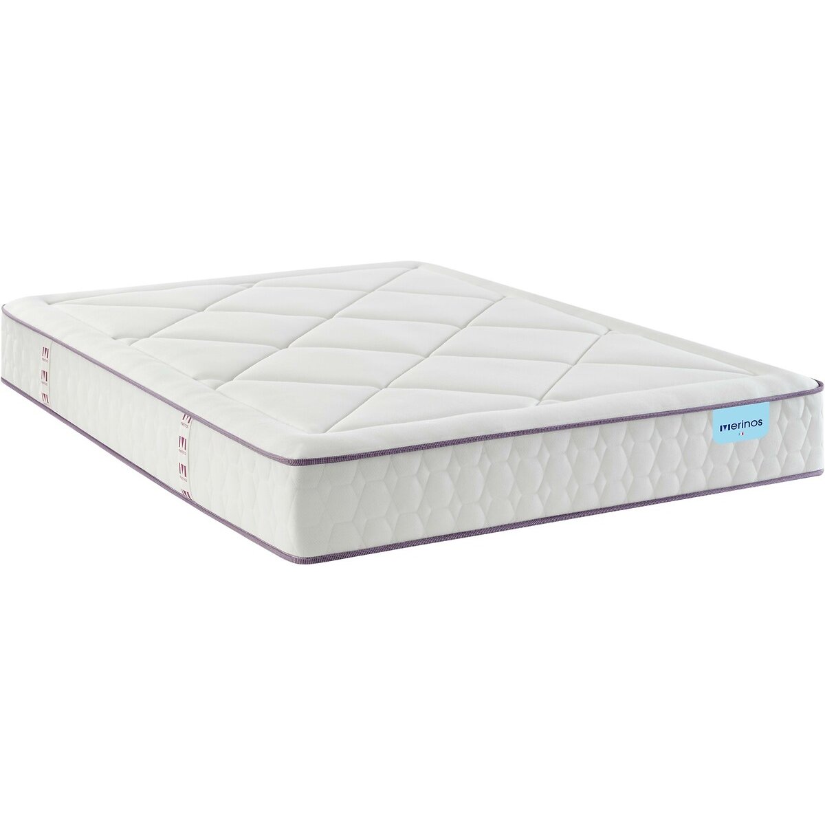 Matelas MERINOS 140x200cm 651 ressorts ensachés 3 zones Full Bed