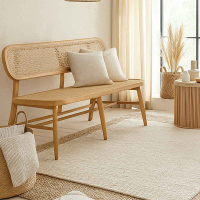 Banquette en cannage ELLIOT