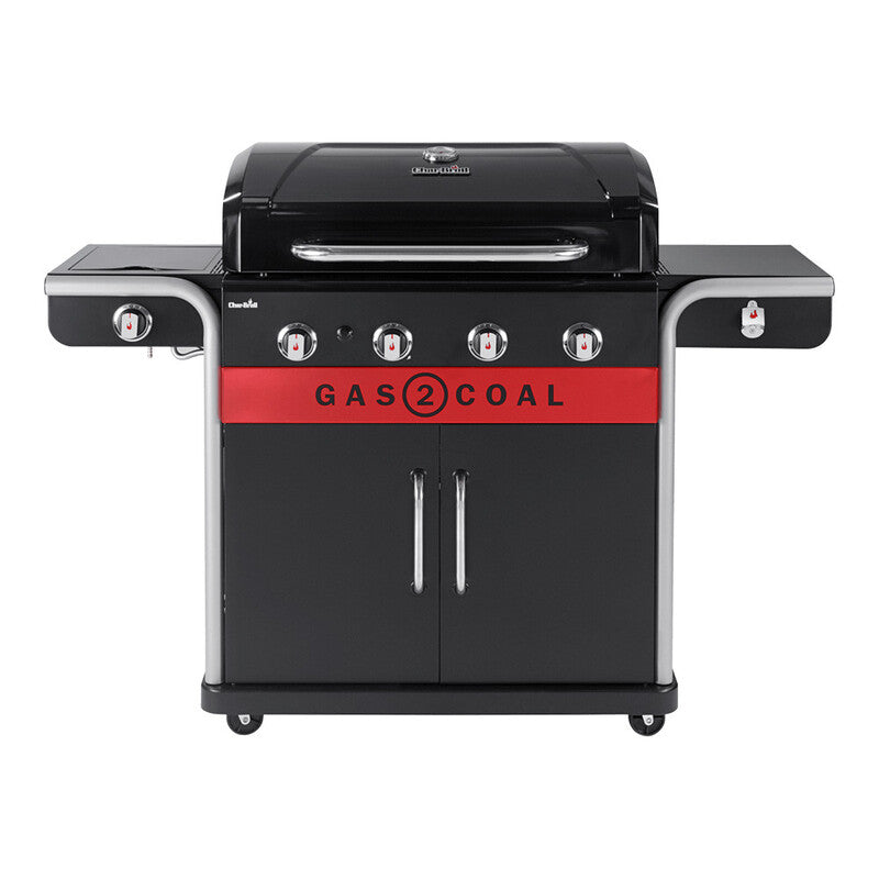 Barbecue hybride gaz et charbon Gas2Coal 440 Char-Broil — photo produit