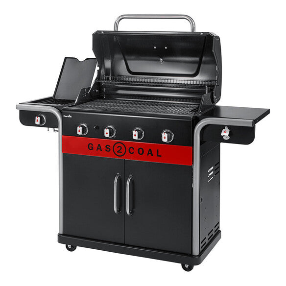 Barbecue hybride gaz et charbon Gas2Coal 440 Char-Broil — photo produit