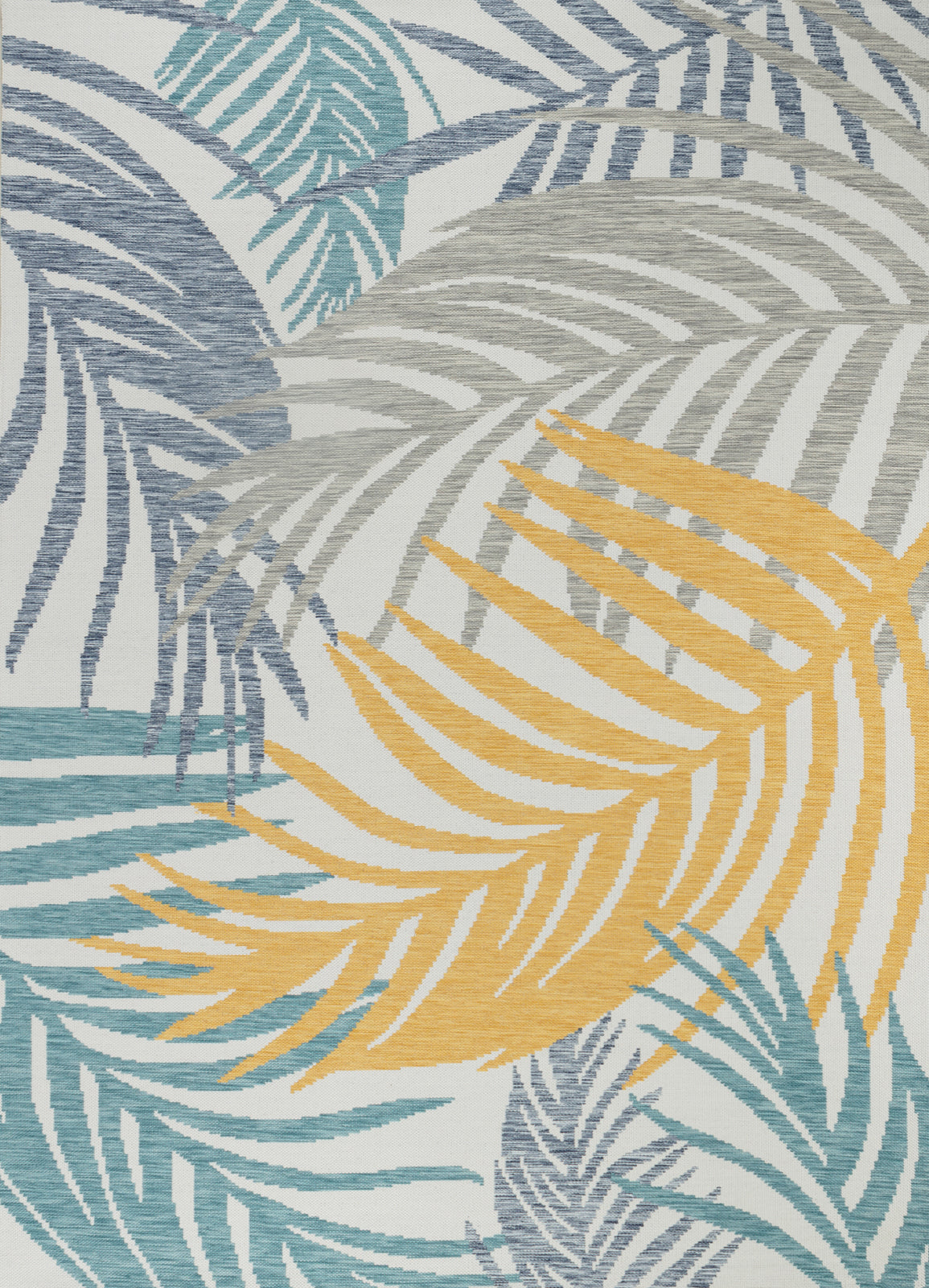 Tapis d'Extérieur/Intérieur Bohème Multicolore/Bleu Amora