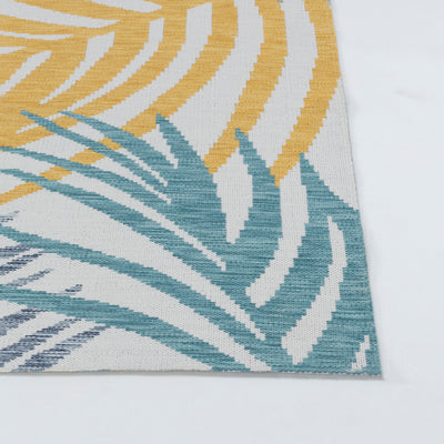 Tapis d'Extérieur/Intérieur Bohème Multicolore/Bleu Amora