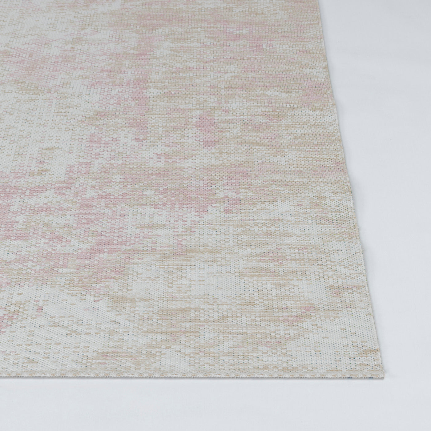 Tapis d'Extérieur/Intérieur Moderne Beige/Mauve Comal