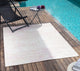 Tapis d'Extérieur/Intérieur Moderne Beige/Mauve Comal
