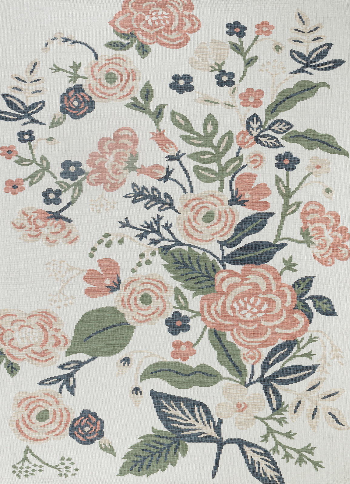 Tapis d'Extérieur/Intérieur Multicolore/Vert Jammu