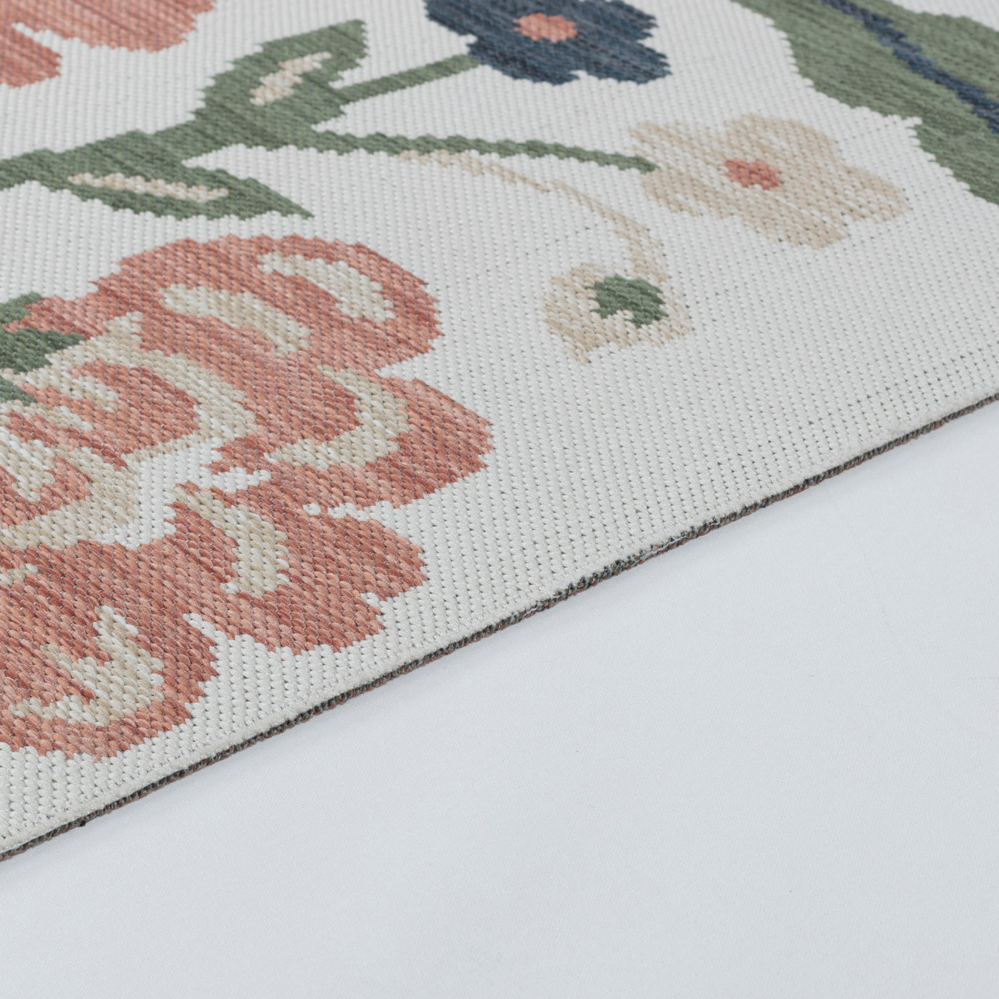 Tapis d'Extérieur/Intérieur Multicolore/Vert Jammu