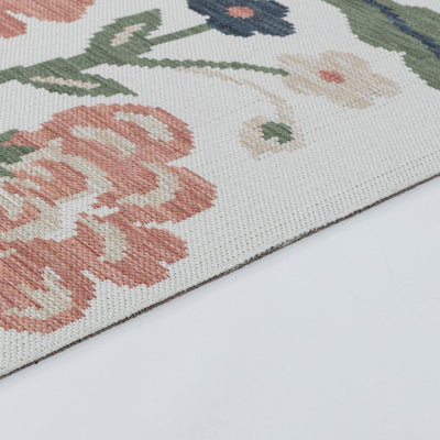 Tapis d'Extérieur/Intérieur Multicolore/Vert Jammu