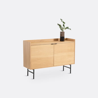 Buffet La Redoute 2 portes plaqué chêne VOLGA