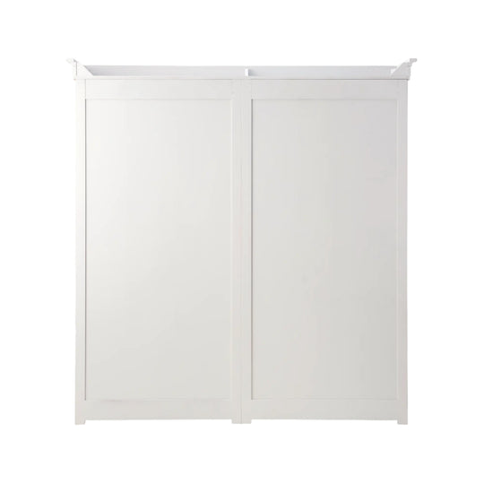 Bibliothèque CAMIF Embellie bois massif 4 portes