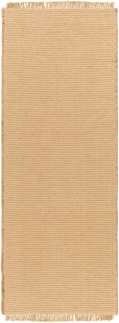 Becki Owens x Surya Tapis de Couloir en Jute Marron Clair Levin