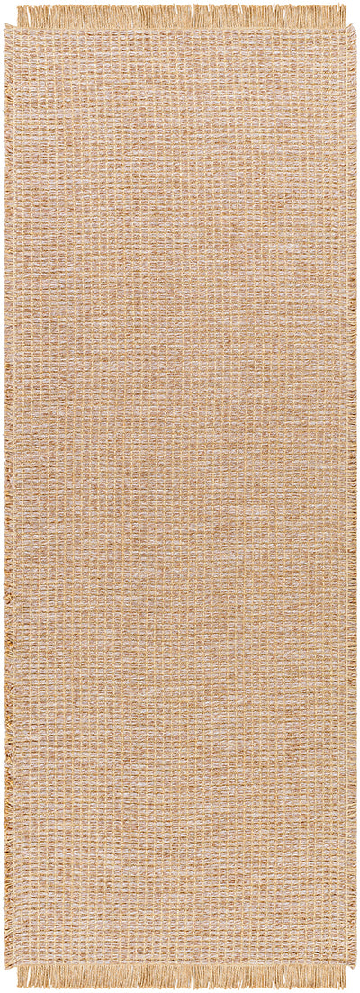 Becki Owens x Surya Tapis de Couloir en Jute Marron /Brun Levin