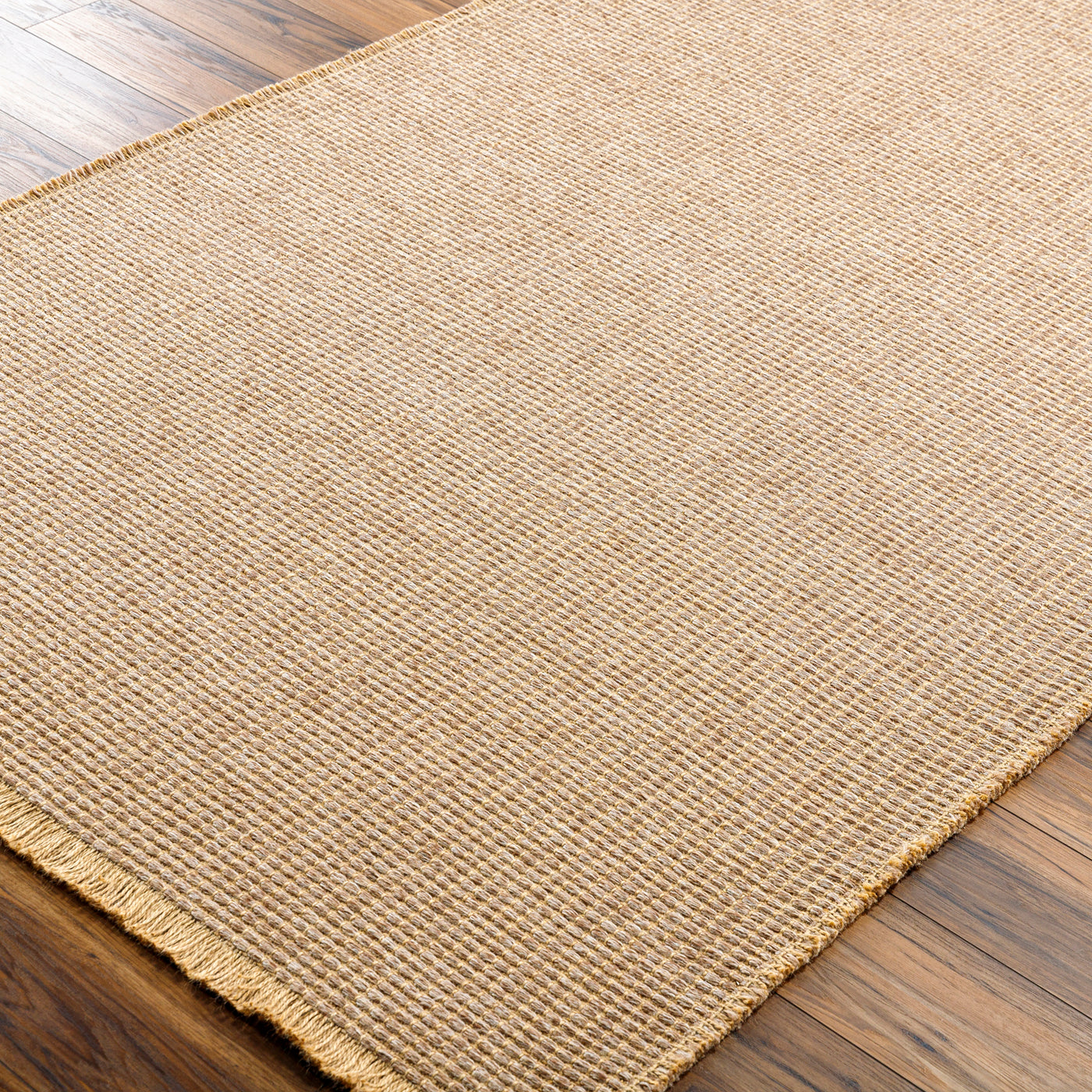 Becki Owens x Surya Tapis de Couloir en Jute Marron /Brun Levin
