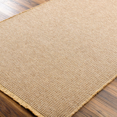 Becki Owens x Surya Tapis de Couloir en Jute Marron /Brun Levin