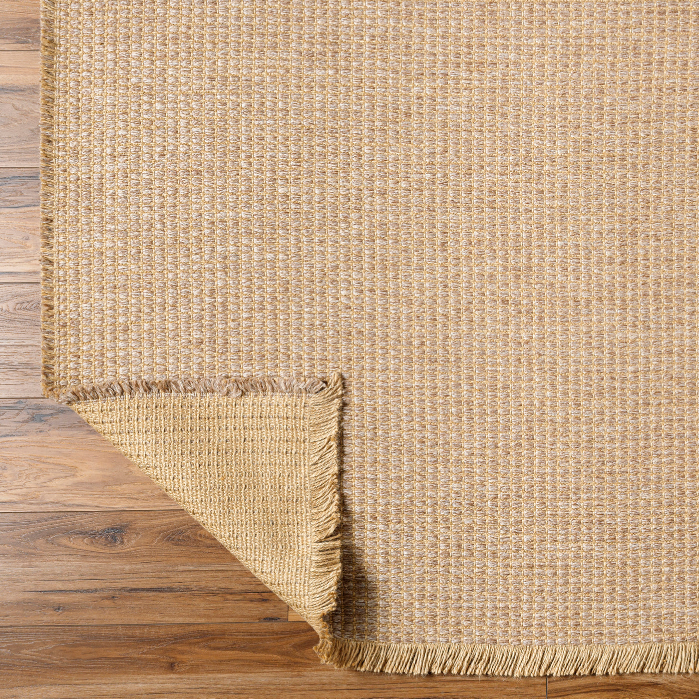 Becki Owens x Surya Tapis de Couloir en Jute Marron /Brun Levin