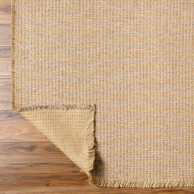 Becki Owens x Surya Tapis de Couloir en Jute Marron /Brun Levin