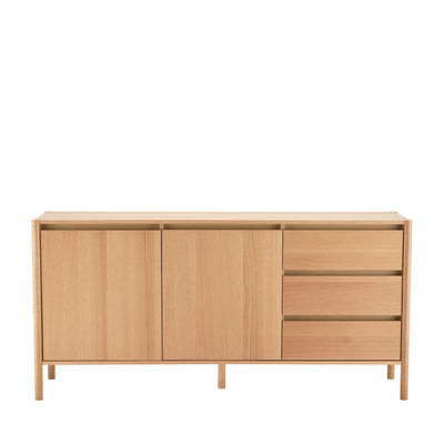 Buffet Verade 2 portes 3 tiroirs en bois L160cm Drawer - Léger défaut