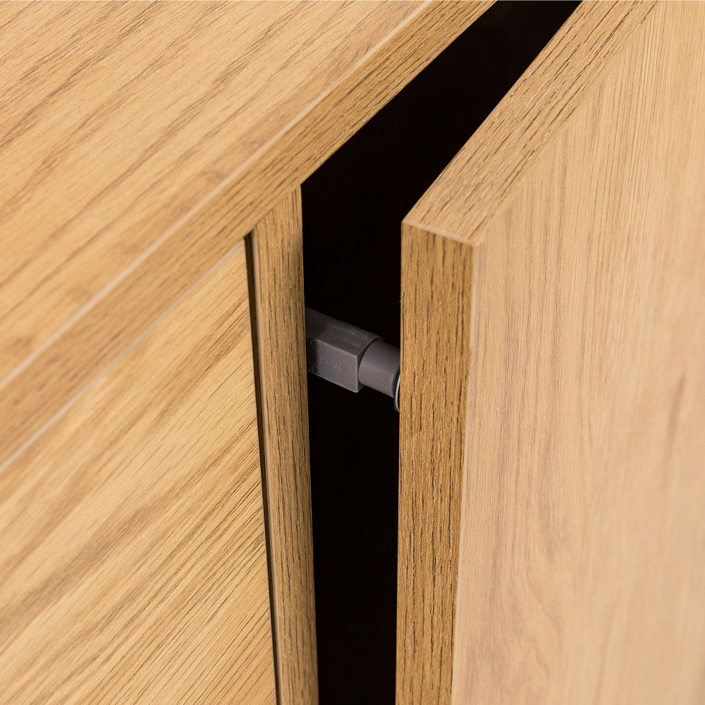 Buffet SINCE 2 portes, 3 tiroirs en bois L180cm Drawer