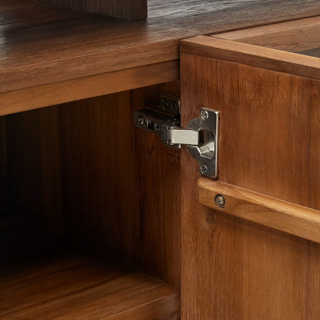Buffet KAVE HOME Sashi en bois massif de teck