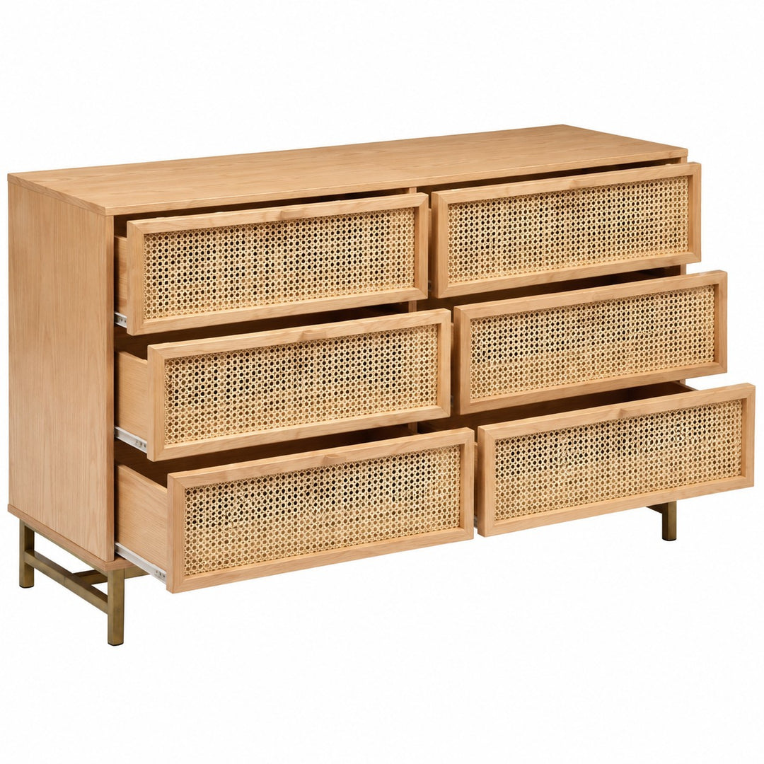 Commode Atmosphera 6 tiroirs Rayo
