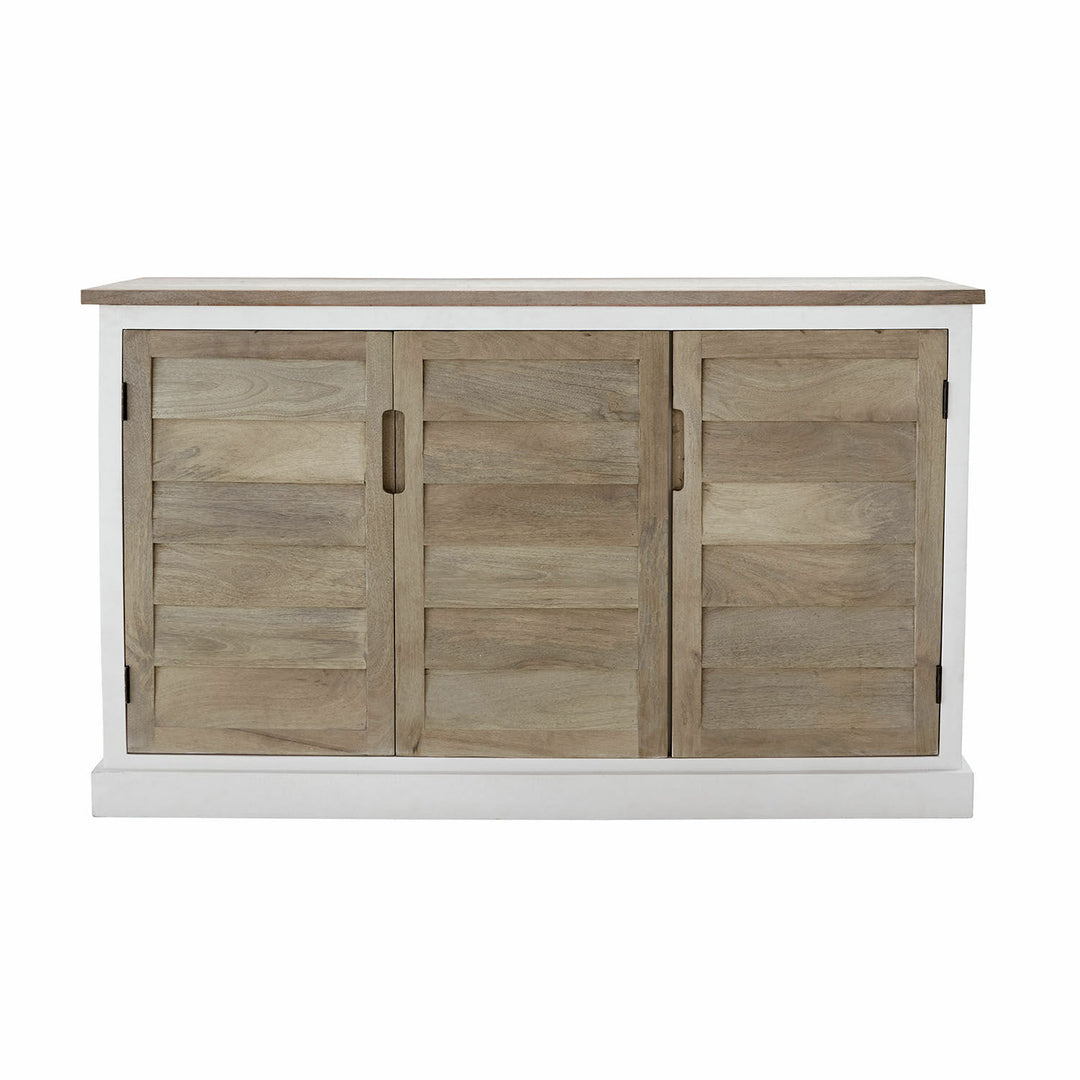 Buffet bas LOBERON Frapelle en bois de manguier — photo produit