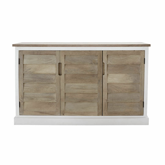 Buffet bas LOBERON Frapelle en bois de manguier — photo produit