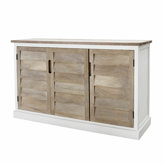 Buffet bas LOBERON Frapelle en bois de manguier — photo produit