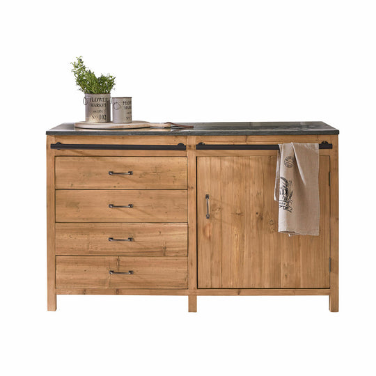Buffet Loberon SUNNYBROOK plateau pierre — photo produit