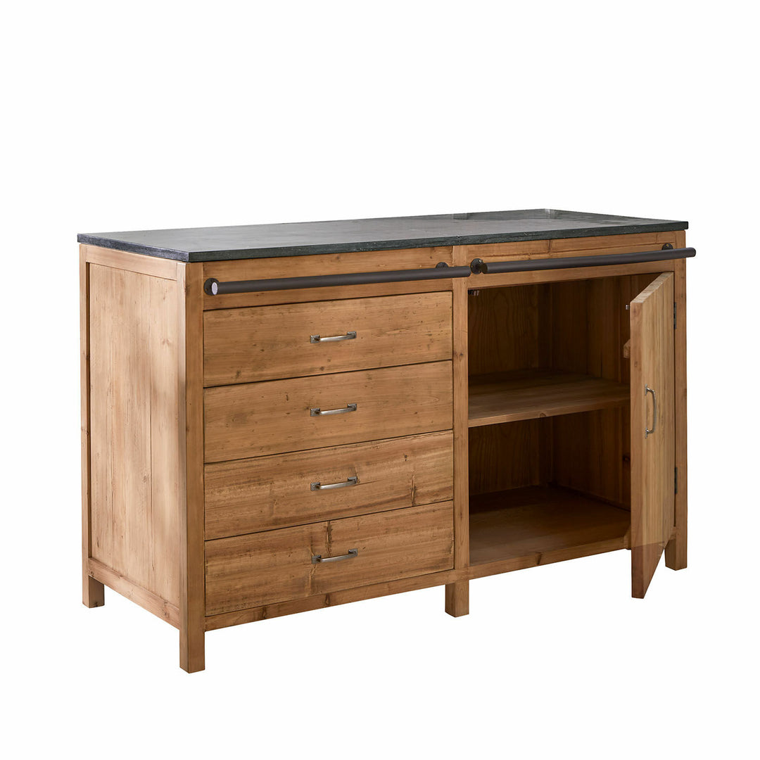 Buffet Loberon SUNNYBROOK plateau pierre — photo produit